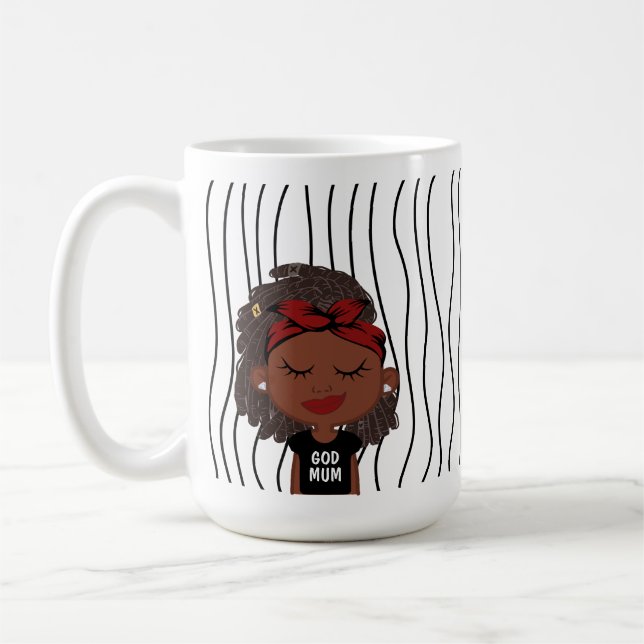 Taza De Café Una Maravillosa Mujer Tiró Mug. ¡Elige Tu Mirada! (Izquierda)