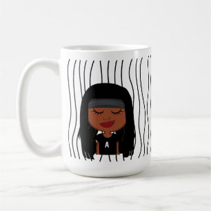 Taza De Café Una Maravillosa Mujer Tiró Mug. ¡Elige Tu Mirada!