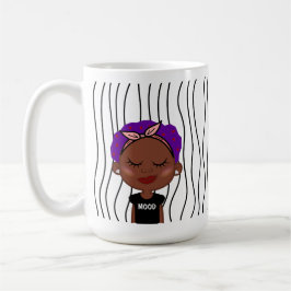 Taza De Café Una Maravillosa Mujer Tiró Mug. ¡Elige Tu Mirada!