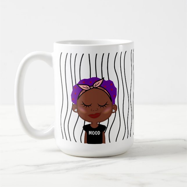 Taza De Café Una Maravillosa Mujer Tiró Mug. ¡Elige Tu Mirada! (Izquierda)