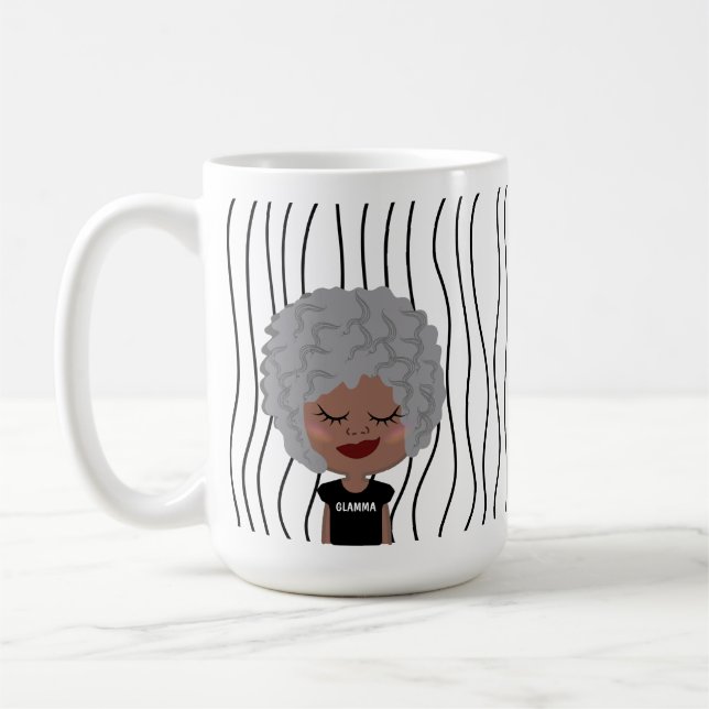 Taza De Café Una Maravillosa Mujer Tiró Mug. ¡Elige Tu Mirada! (Izquierda)