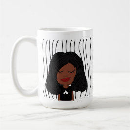 Taza De Café Una Maravillosa Mujer Tiró Mug. Elija su aspecto
