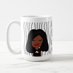 Taza De Café Una Maravillosa Mujer Tiró Mug. Elija su aspecto