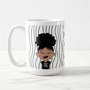 Taza De Café Una Maravillosa Mujer Tiró Mug. Elija su aspecto