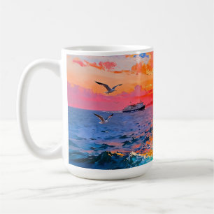 Taza De Café Una melodía refrescante 027