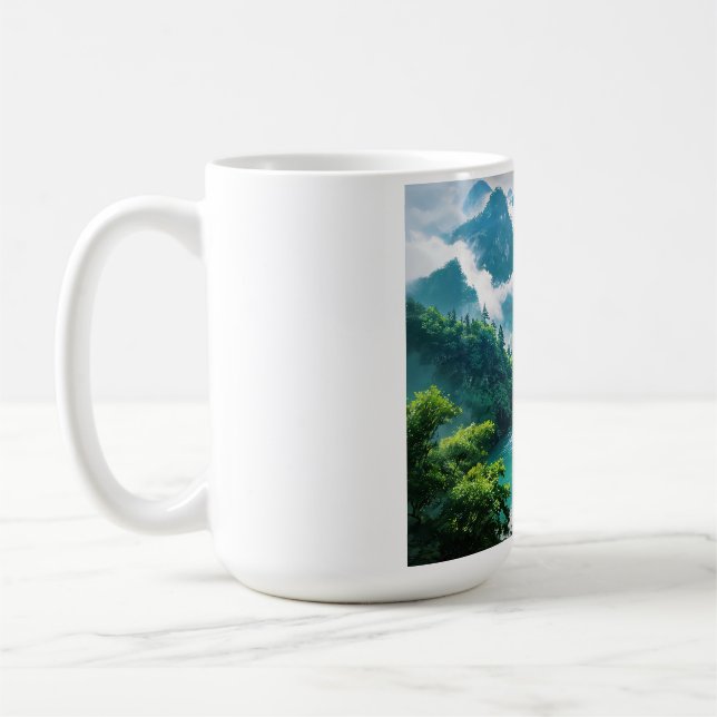 Taza De Café Una Melodía Refrescante 033 (Izquierda)