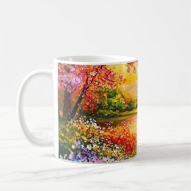 Taza De Café Una Melodía Refrescante 035 (Izquierda)