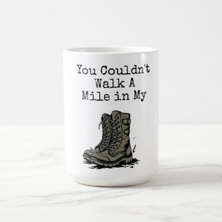 Taza De Café "Una milla en mis botas"