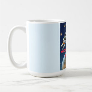 Taza De Café Una mirada desde el espacio, mientras el mundo se
