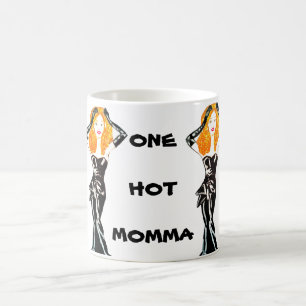 TAZA DE CAFÉ UNA MOMMA CALIENTE