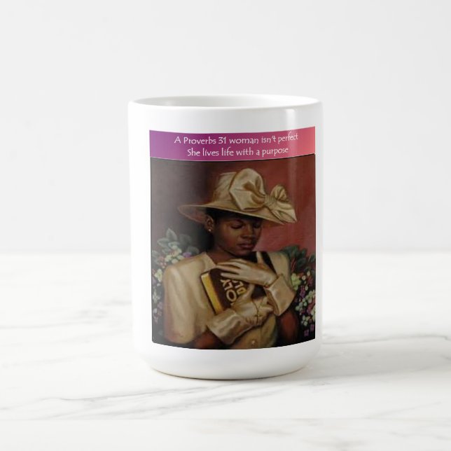 Taza De Café Una mujer de los proverbios 31 (Centro)