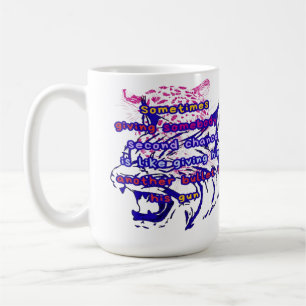 Taza De Café Una mujer fuerte sabe cuándo parar la segunda opor