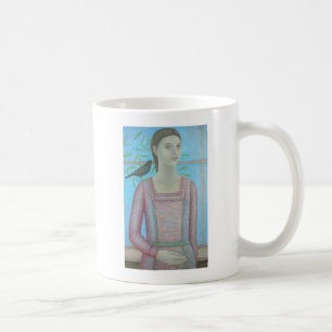Taza De Café Una mujer y un mirlo son un 2012