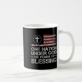 Taza De Café Una Nación Bajo Dios 250 Años 250 Aniversario