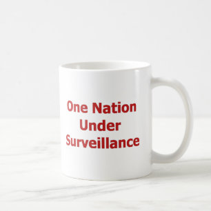 Taza De Café Una nación bajo vigilancia