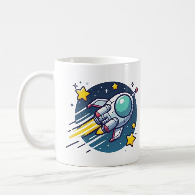 Taza De Café Una nave espacial (Izquierda)