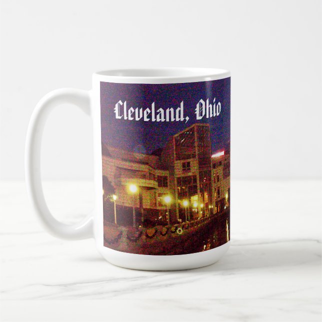 TAZA DE CAFÉ UNA NOCHE EN CLEVELAND (Izquierda)