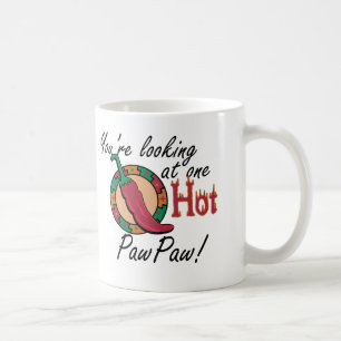 Taza De Café Una papaya caliente