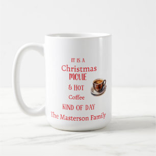 Taza De Café Una película de Navidades y un día de café calient