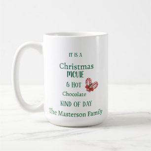 Taza De Café Una película de Navidades y un día de chocolate ca