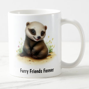 Taza De Café Una pintura digital de un bonito batidor de miel