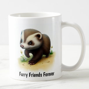 Taza De Café Una pintura digital de un bonito batidor de miel