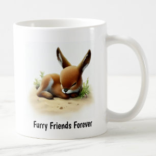 Taza De Café Una pintura digital de un cutáneo antílope
