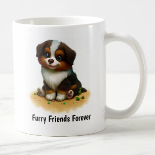 Taza De Café Una pintura digital de un dulce australiano