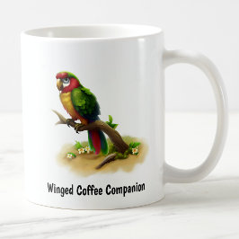 Taza De Café Una pintura digital de una mueca militar