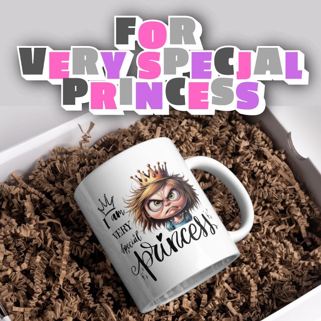 Taza De Café ¡Una princesa que sabe brillar! (gift for her
princess
)