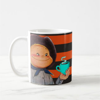 Taza De Café Una publicidad caliente del vintage de Cuppa