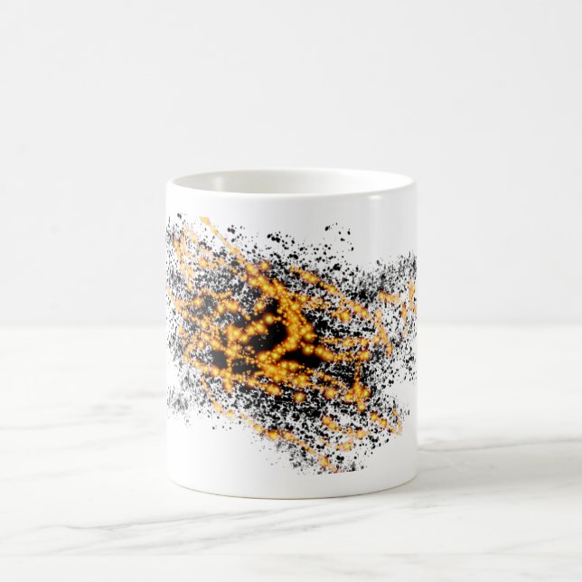 Taza De Café Una ráfaga de "Serie de Fuegos Artificiales" (Centro)