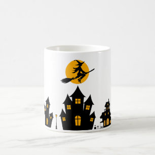 Taza De Café Una simple bruja de silueta