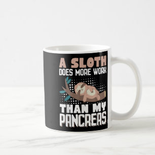 Taza De Café Una Sloth Hace Más Trabajo Que Mi Pancreas _2
