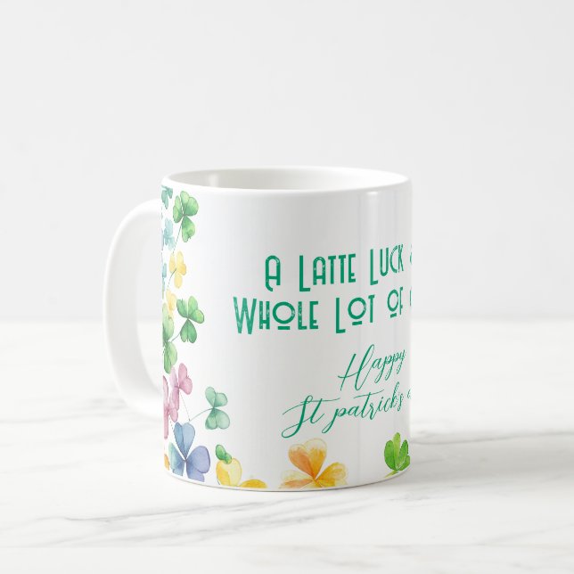 Taza De Café Una última suerte y mucho café (Anverso izquierdo)
