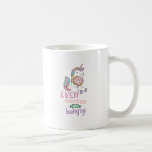 Taza De Café Una Unicornio colorida y divertida obra de arte