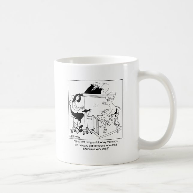 Taza De Café Una vaca da testimonio (Derecha)