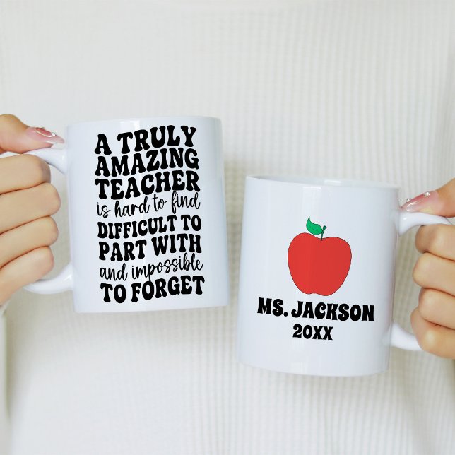 Taza De Café Una Verdaderamente Increíble Maestra es Difícil de (Subido por el creador)