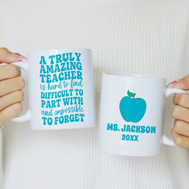 Taza De Café Una Verdaderamente Increíble Maestra es Difícil de (Subido por el creador)