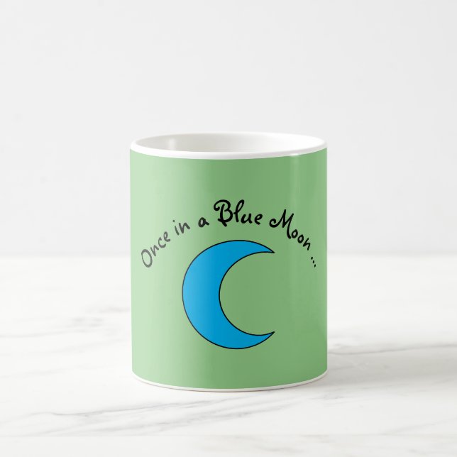 Taza De Café "Una vez en la luna azul" (Centro)