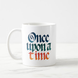Taza De Café Una vez la caligrafía del tiempo | Historias
