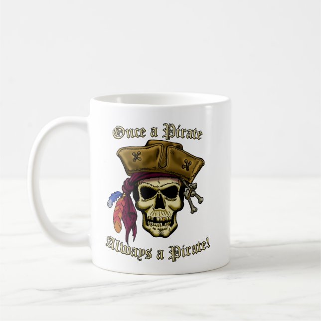 Taza De Café Una Vez un Pirata (Izquierda)