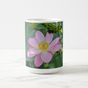 Taza De Café Una vibrante flor de loto