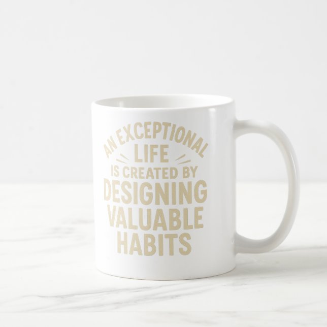 Taza De Café Una vida excepcional (Derecha)