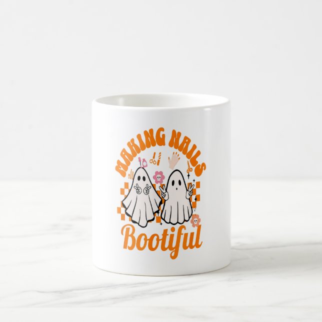 Taza De Café Uñas de Halloween Preciosas (Centro)