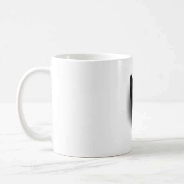 Taza De Café Uñas negras para filtrar el gato (Izquierda)