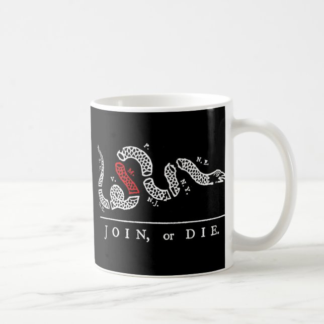 Taza De Café ÚNASE A, o MUERA Maryland (Derecha)