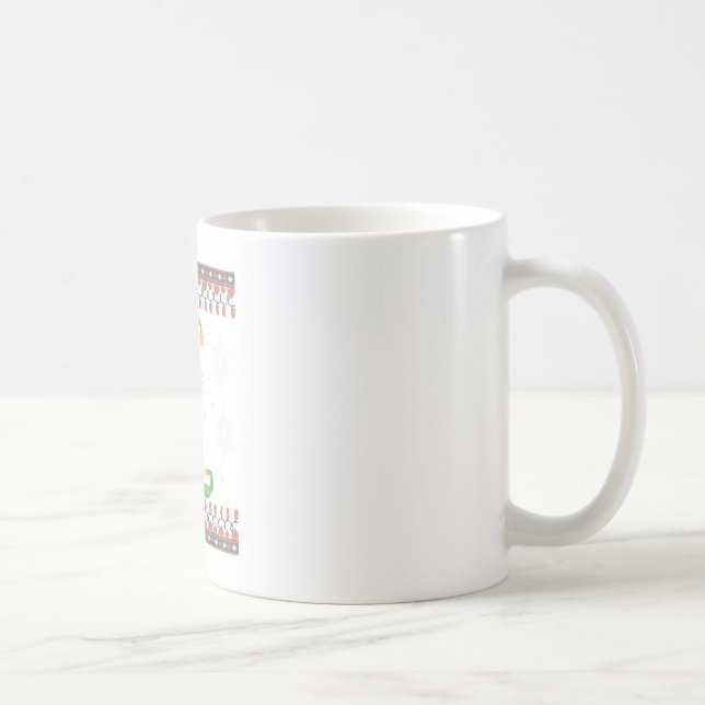 Taza De Café Uncle Elf Ugly Navidades (Derecha)