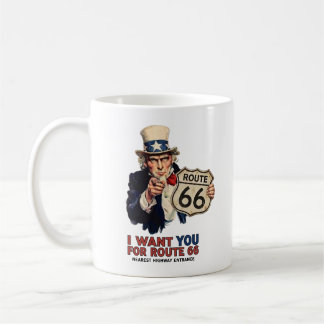 Taza de café Uncle Sam Ruta 66
