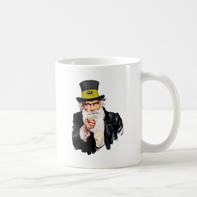 Taza De Café Uncle Shmuel (Derecha)